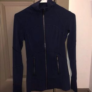 Lululemon navy zip up jacket